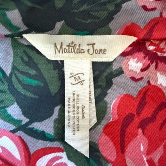 Matilda Jane Gray and Pink Floral Raincoat - Picture 4 of 7